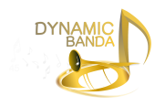 Logo Dynamic Banda notes blanches